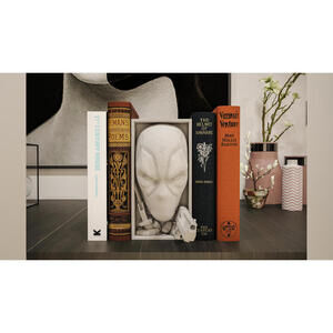 Deadpool Book Nook - 3D Printed Merc with a Mouth Bookshelf Insert